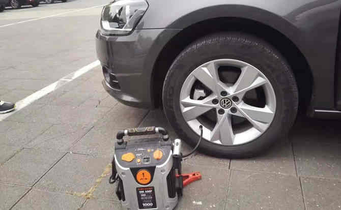 泰宁汽车搭电案例